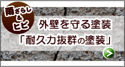 耐久力抜群の塗装